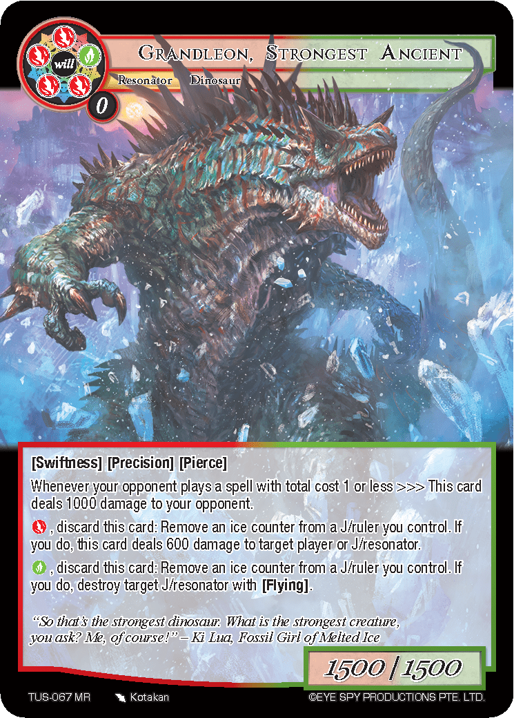 Grandleon, Strongest Ancient