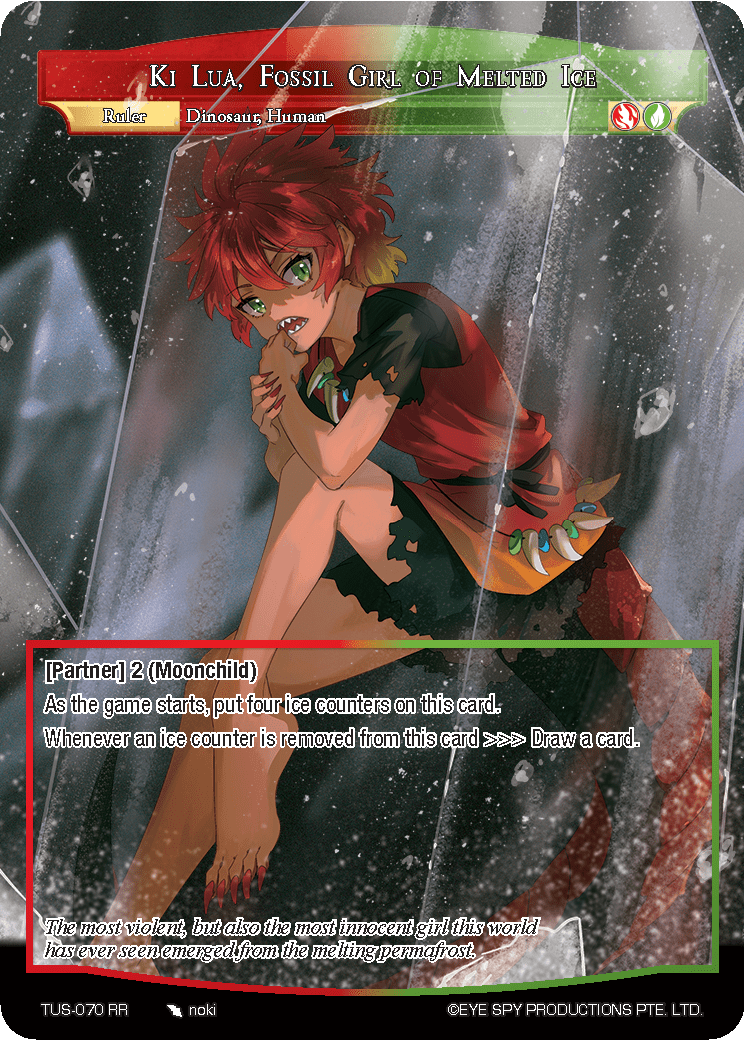 Ki Lua, Fossil Girl of Melted Ice