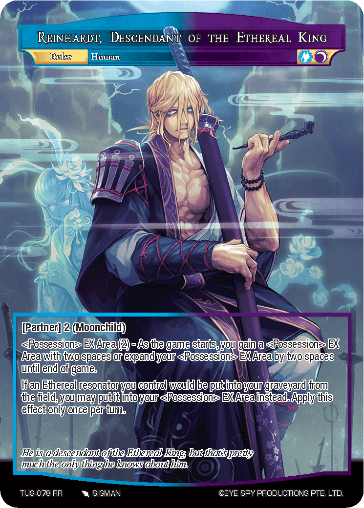 Reinhardt, Descendant of the Ethereal King