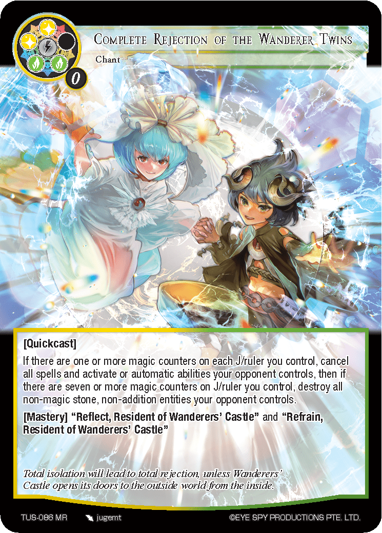 Complete Rejection of the Wanderer Twins