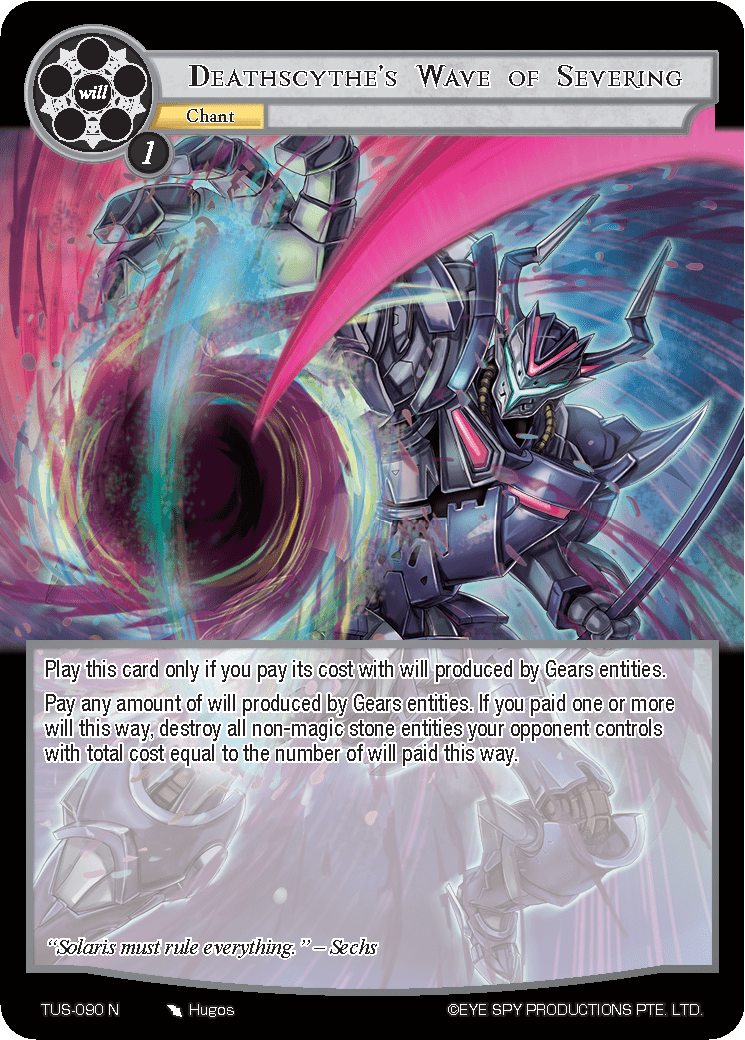 Deathscythe's Wave of Severing