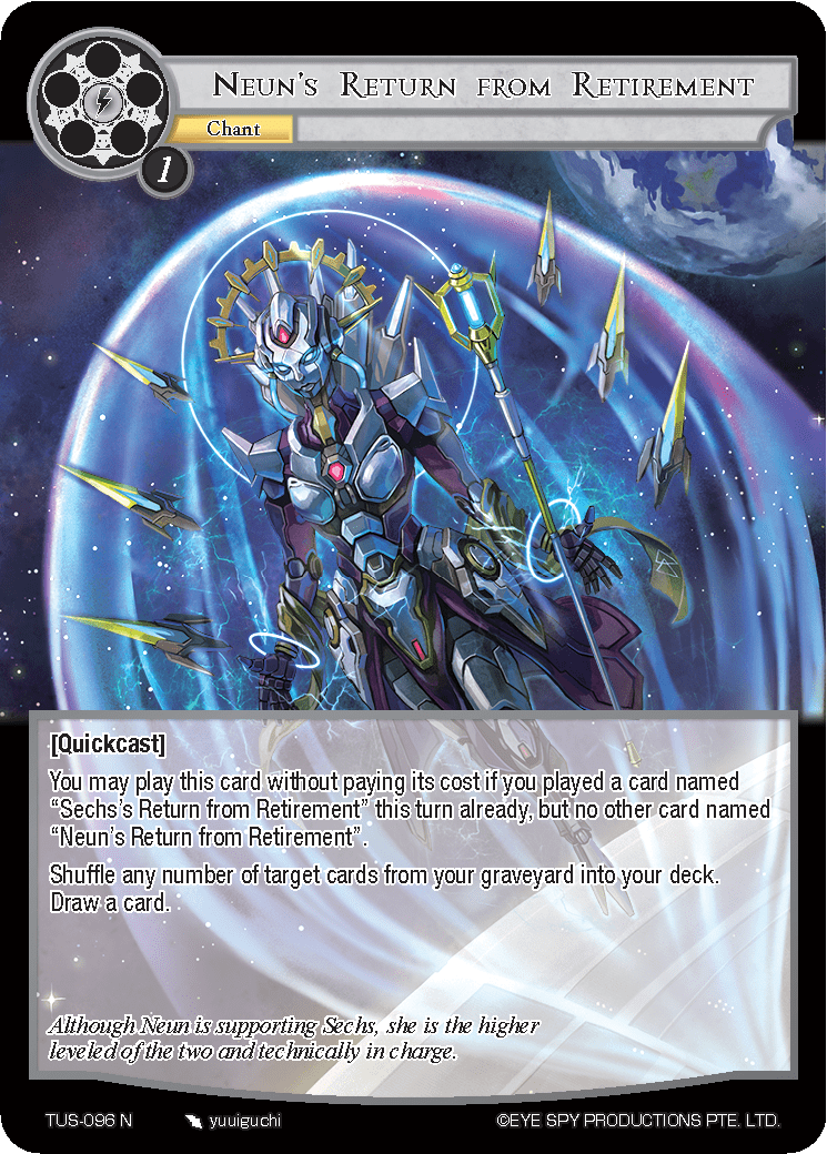 Neun's Return from Retirement