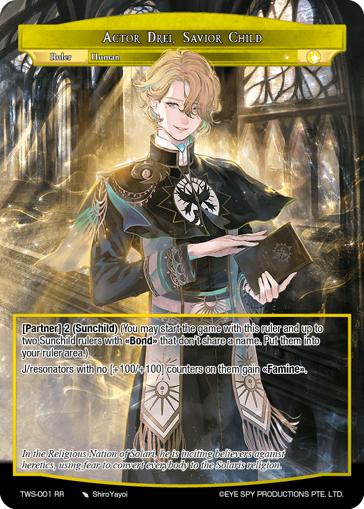 Actor Drei, Savior Child