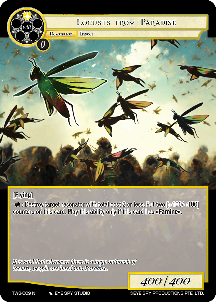 Locusts from Paradise