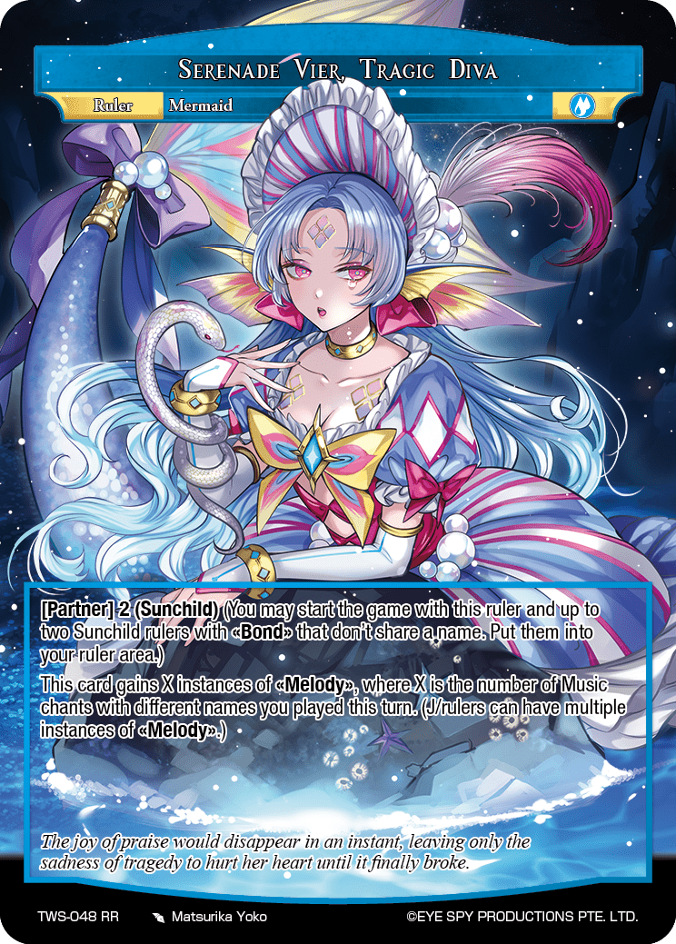 Serenade Vier, Tragic Diva