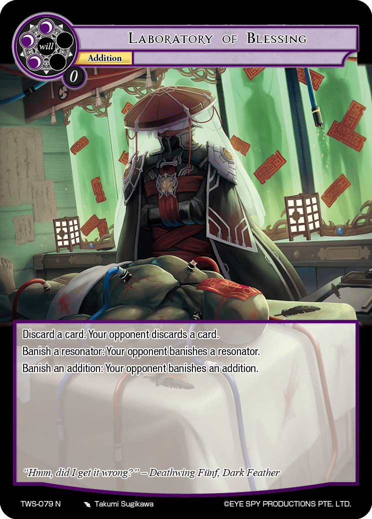 Laboratory of Blessing