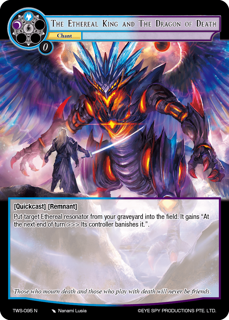 The Ethereal King and The Dragon of Death