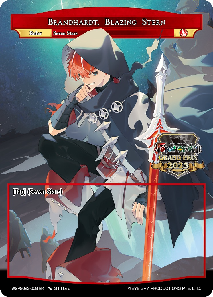 Brandhardt, Blazing Stern
