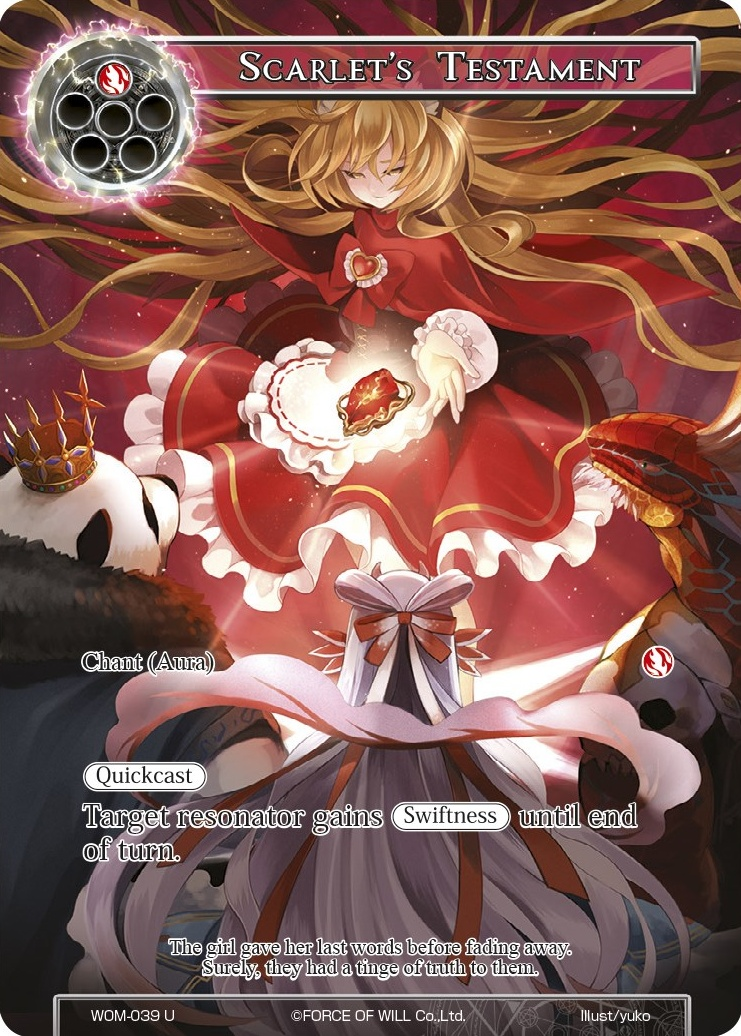 Scarlet's Testament