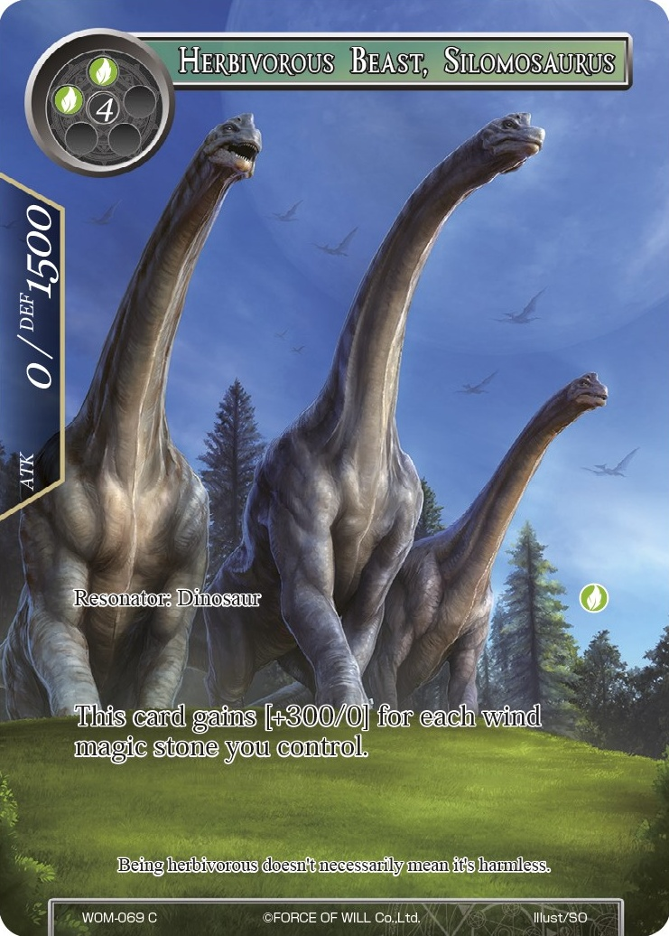 Herbivorous Beast, Silomosaurus